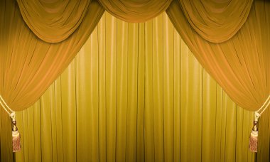 Stage backdrop clipart