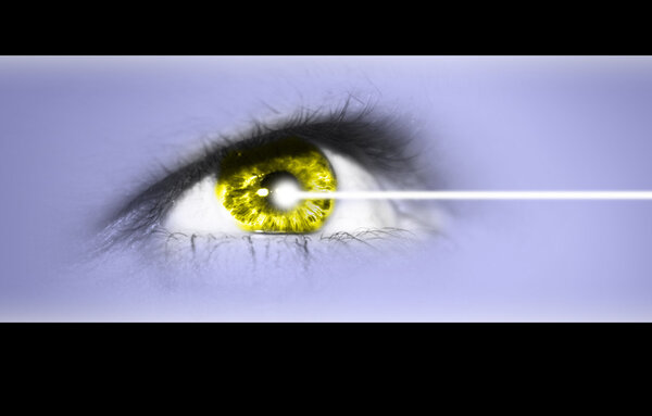 Eye laser operation