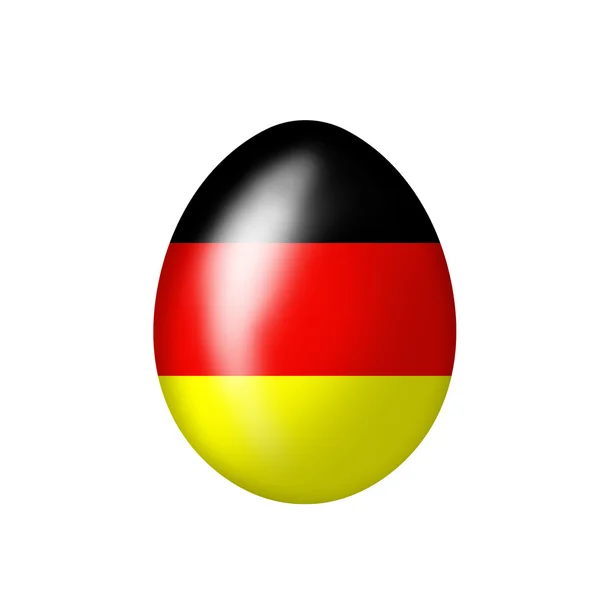 Huevo alemán — Foto de Stock