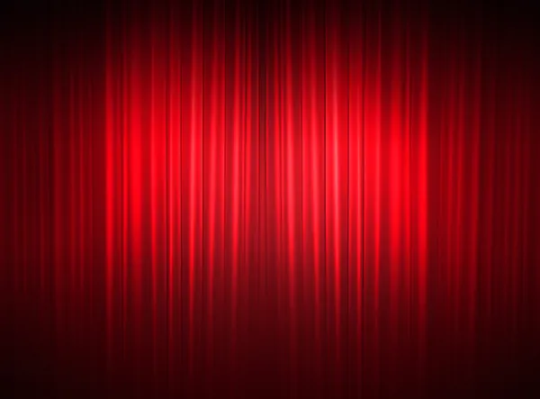 Fine curtains of a theater — Stock Photo, Image