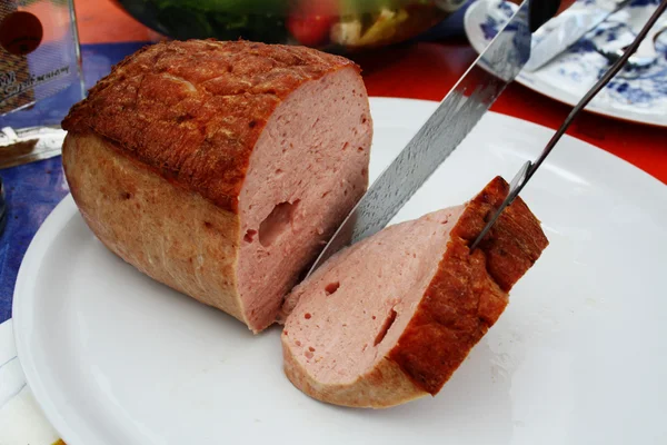 Loaf sliced — Stock Photo, Image