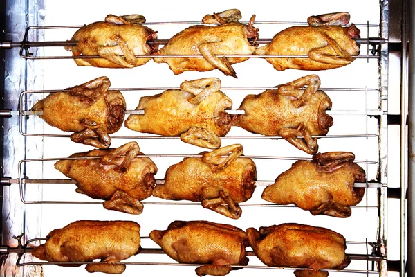 파 삭 파삭한 닭 — 스톡 사진