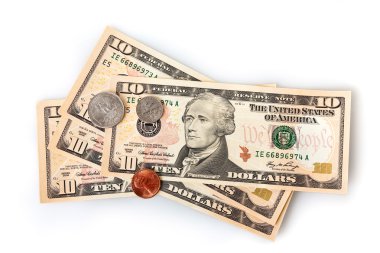 United States (US) dollars clipart