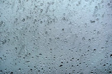 Rain drops on a window clipart