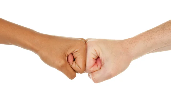 Different color hands — Stock Photo, Image