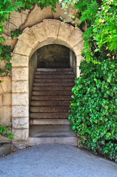 Ancienne porte de jardin — Photo