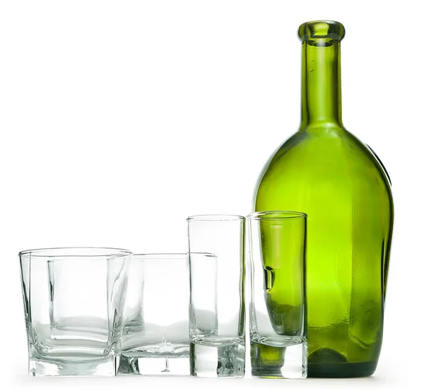 Still life of glass objects — Stock Photo, Image