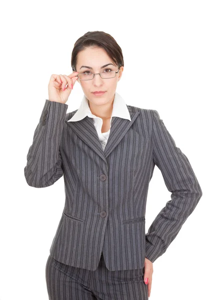 Retrato de una mujer de negocios — Foto de Stock