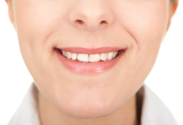 Zichtbaar tanden — Stockfoto