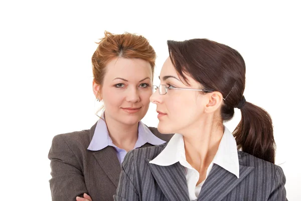Portrait of two business women — Stock Photo, Image