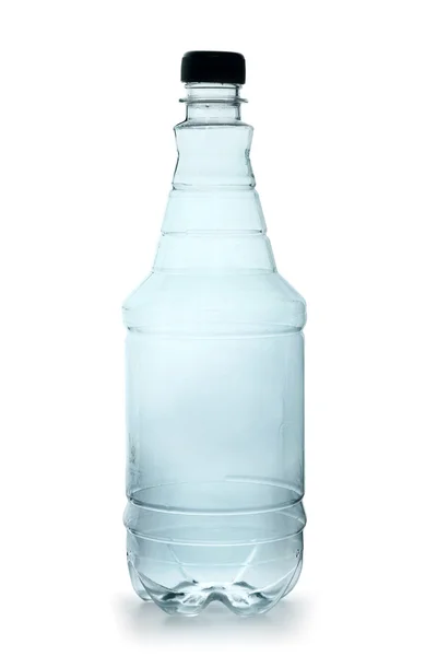 Bottiglia di plastica semplice — Foto Stock