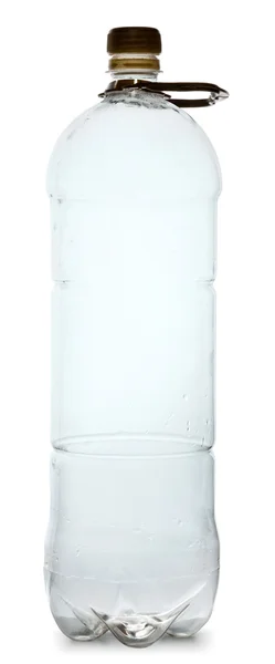 シンプルなプラスチック製のボトル — ストック写真