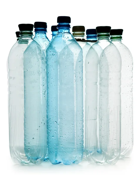 Simple plastic bottles — Stock Photo, Image