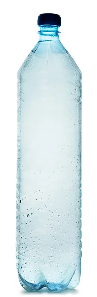 Bottiglia di plastica semplice — Foto Stock