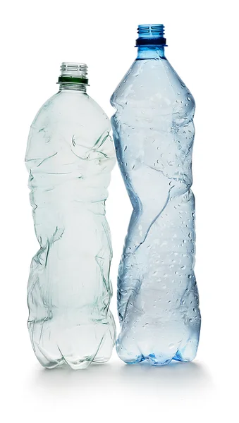 シンプルなプラスチック製のボトル — ストック写真