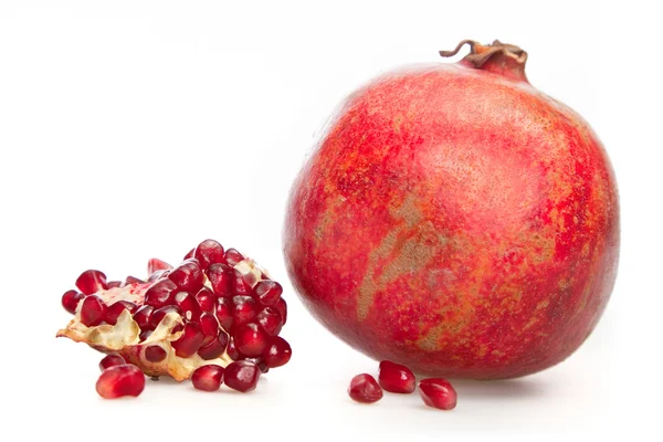 stock image One simple pomegranate