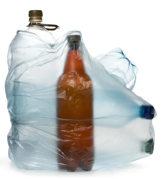Απλή πλαστικά μπουκάλια — Φωτογραφία Αρχείου