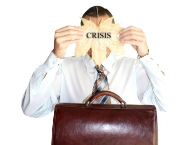 Finance crisis clipart