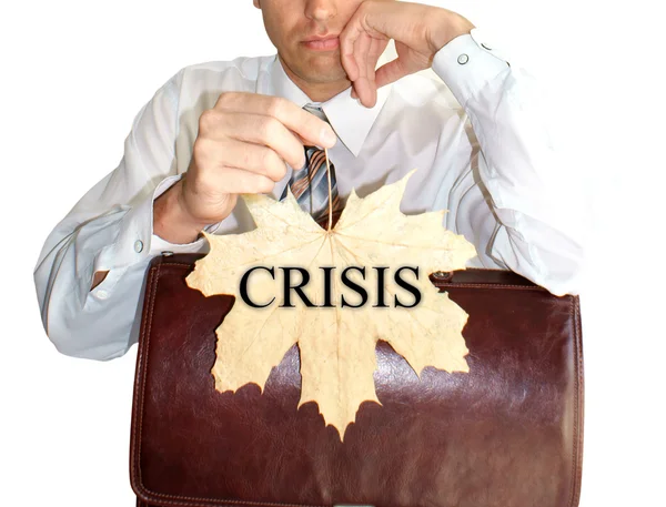 金融危机 — 图库照片
