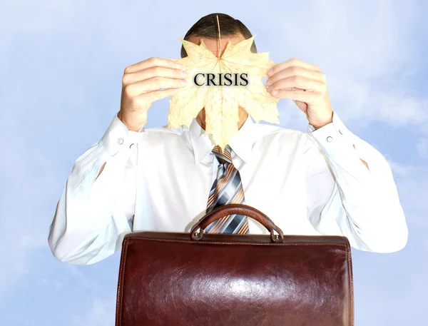 Financiële crisis — Stockfoto