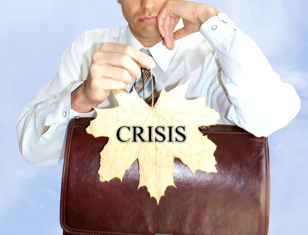 Finans krisen — Stockfoto
