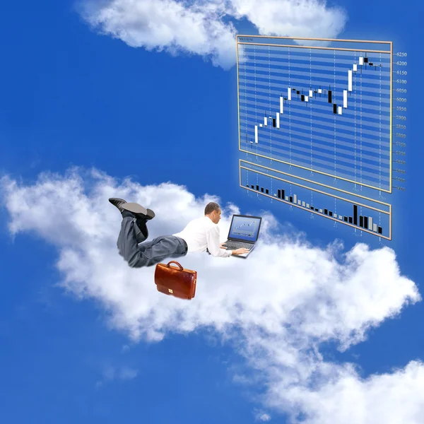 stock image Tender upon heaven monetary market