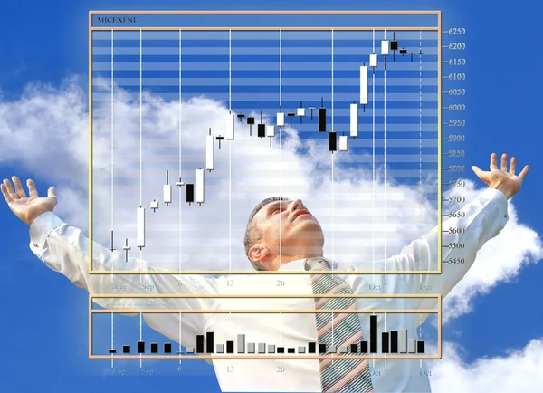 Datasheet currency tender upon finance market — Stock Photo, Image