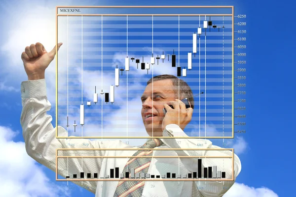 Successful businessman — Stock Photo, Image
