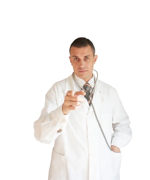 Strict doctor — Stock Photo, Image