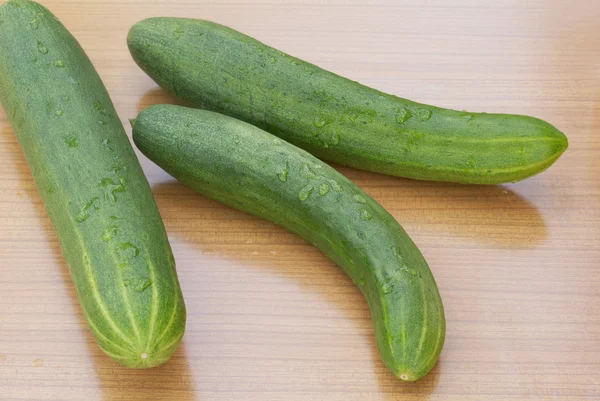 Étvágygerjesztő zöld uborka — Stock Fotó