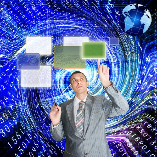 Die Technologie Internet — Stockfoto