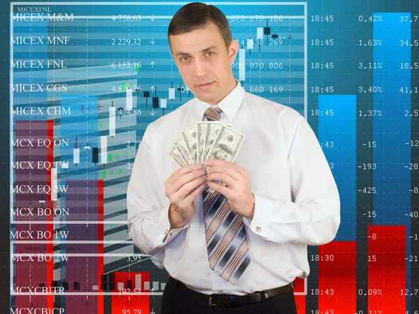 Financial Investments Industry Development Shortly Make Stable Profit — Stock Photo, Image