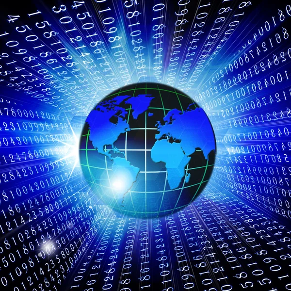 Ontwikkeling Van Hoogste Wereld Van Het Internet Van Technologieën — Stockfoto