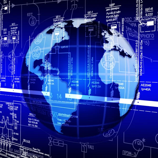 Utveckling Världens Högsta Internet Teknik — Stockfoto