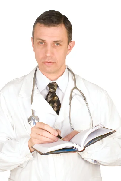 Praktykujący lekarz — Zdjęcie stockowe