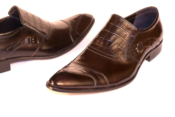 Modelo elegante del calzado de hombre —  Fotos de Stock