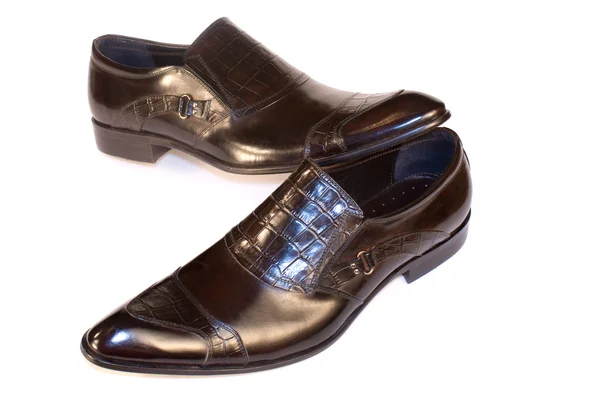 Elegant modell av mannens skor — Stockfoto