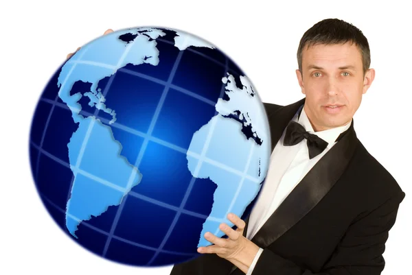 Classical Tuxedo Standard Style Solemn Clothes All World — Stock Photo, Image