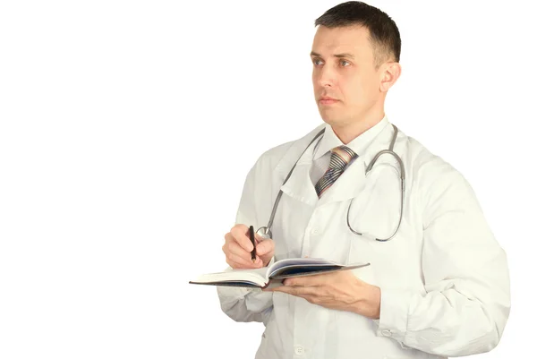 Praktykujący lekarz — Zdjęcie stockowe