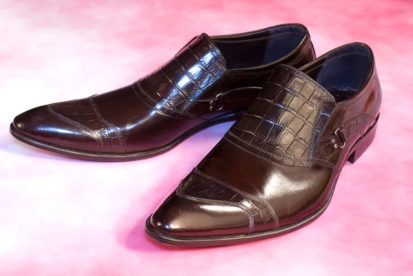Elegant modell av mannens skor — Stockfoto
