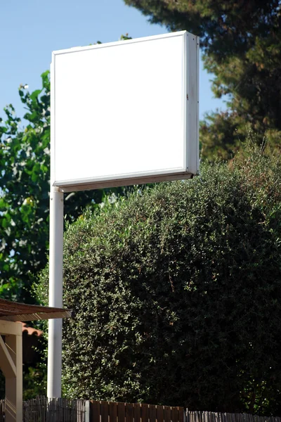 Blank sign with a copy space area — Stock Photo, Image