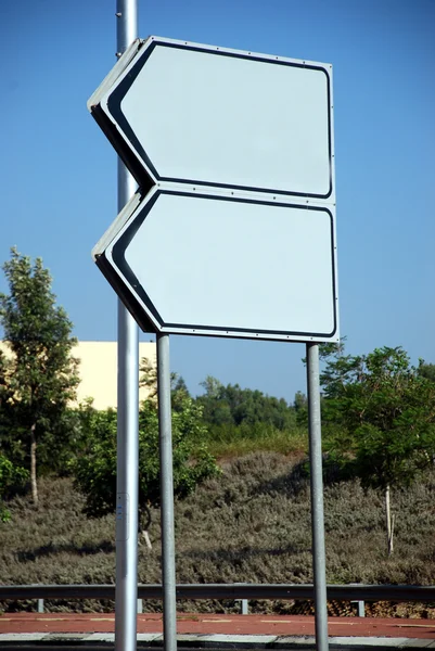 Blank sign with a copy space area — Stock Photo, Image