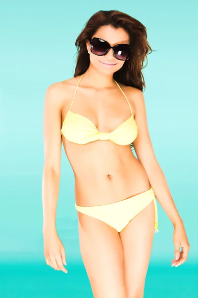 Chica de bikini — Foto de Stock