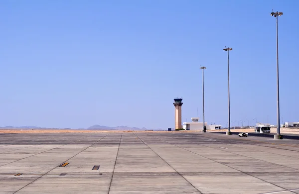 Aeroporto de Marsa Alam, Egito . — Fotografia de Stock