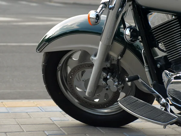 stock image Motorcycle Wheel.