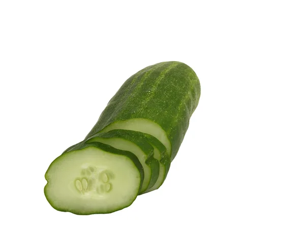 Cucumber.Isolated. — Stok fotoğraf