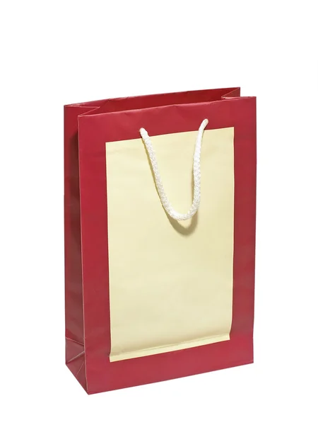 Gift Bag Isolated White Background — Stock Photo, Image