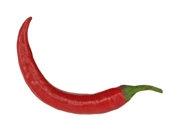 Červené horké chile pepř. — Stock fotografie