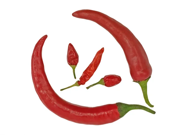 Κόκκινη καυτερή πιπεριά. — Φωτογραφία Αρχείου