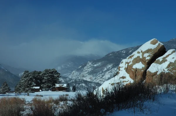 Nationaalpark Rocky mountain, colorado Stockfoto